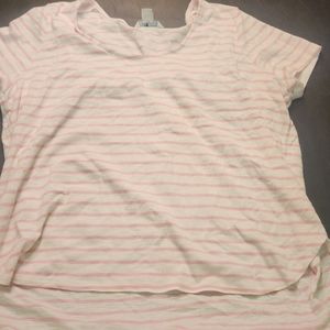 Pink stripped shirt